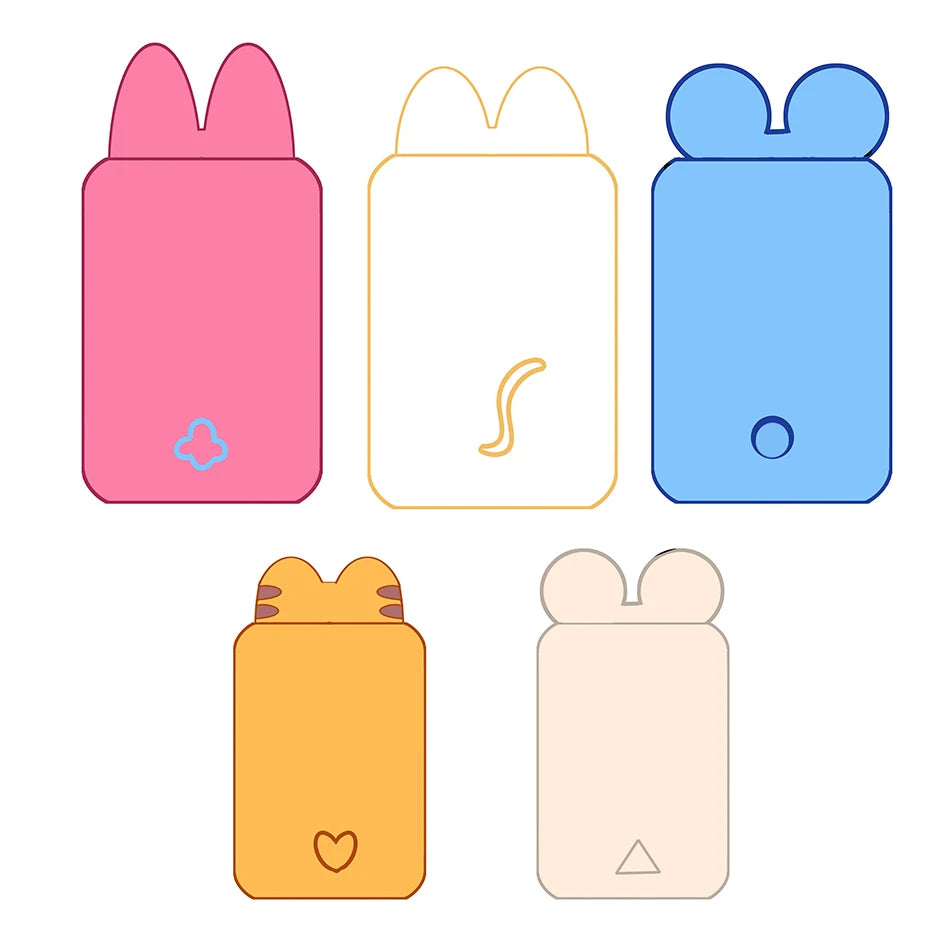 Custom Cartoon Animal Shaped Plush Card Holder Cute Cat Paw & Bunny Themed Soft Card Wallets