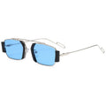 European American Steampunk Future Wind Polygon Sunglasses Glasses Wholesale Men Women's Polarized Lenses PC Frame Material