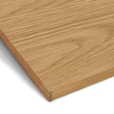 Natural Solid Poplar E0 Modern 4x8 Face Veneer Plywood Sheet