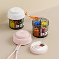 NBBLUESKY New Cute Portable Pill Case Custom Logo Storage Design Pill Box Seal Design Prevents Small Storage Box