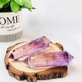 Wholesale Amethyst Crystal Vogel Double Terminated Quartz Points Faceted Healing Wand Feng Shui for Decoration