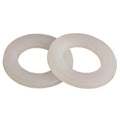 M6 M8 M10 Clear Plastic Nylon Flat Washer with Plain Finish Wedge Style