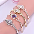 G254 Fashion Accessories Selling Zircon Bracelet Female Crystal Wedding Jewelry Women Bracelets