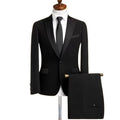 2024 New Black Suit Black Button True Buttonhole Single Breasted Professional Suit Professional Suit
