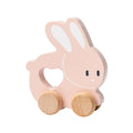 2023 New Design Wooden Animal Shaped Grasping Trolley Early Education Educational Toys for Children