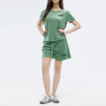 F230507 Custom Loungewear Women Sets Short Sleeve Fleece Sweatshirt and Short Pant Women Two Piece Set Women Clothing Short Sets