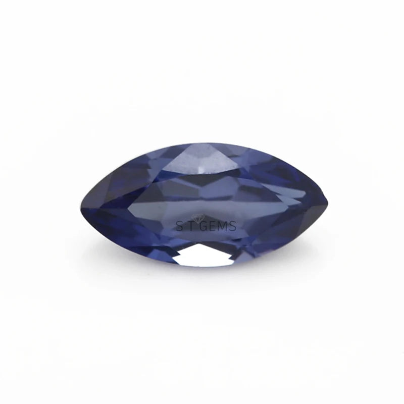 ST Gems Wholesale Gemstones Marquis Cut 31# Sapphire Corundum Stones for Jewelry Making
