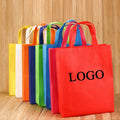 Wholesale Eco-Friendly Supermarket Custom Color Printed Non Woven Shopping Tote Bags Silk Printing Eco Shopping Bag