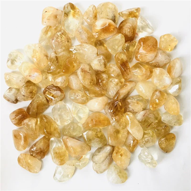 Wholesale Beautiful Natural Brazil Rough Citrine Tumbled Stone for Home Decoration
