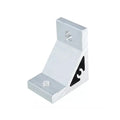 90 Degree T-Slot Silver Aluminum Profile 4040 Series Connector Brackets Angle Bracket Corner Braces for Connecting Components