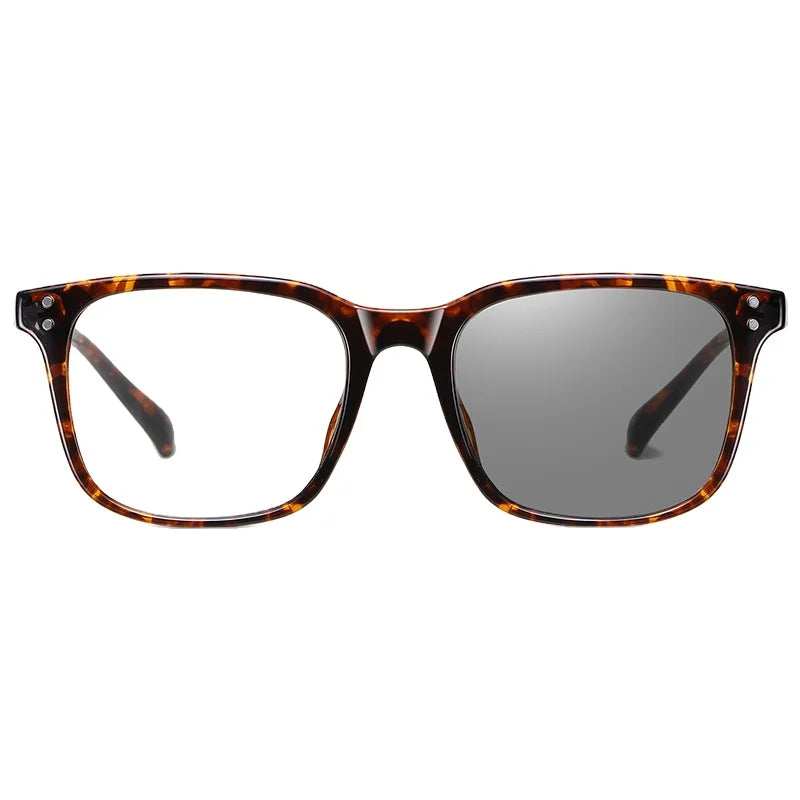 2024 New Intelligent Light Sensitive Anti Blue Light Color Changing Glasses for Men and Women TR Photochromic Glasses