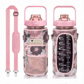 Best Seller Half Gallon Water Bottle with Storage Sleeve Leakproof Tritan BPA Free Sport Water Jug