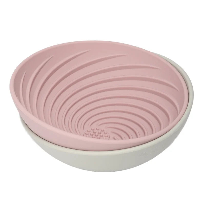 Wholesale Silicone Dog & Cat Anti-Slip Food Bowl Rounded Foldable Lick Mat Pet Bowls & Feeders