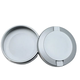 Custom Aluminum Snus Can CNC Metal Snus Can Silver Metal Container Can OEM CNC Machining Service