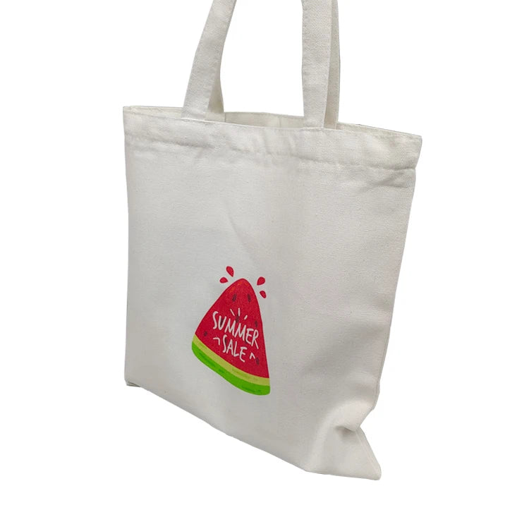 Quick Delivery Canvas Shopping Tote Bag with Custom Printed Logo