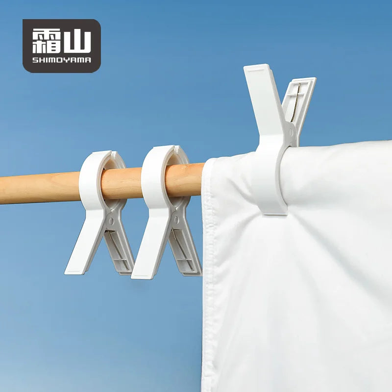 SHIMOYAMA Strong Windproof Clothespin Quilt Pegs Laundry Clothes Pegs Clips Beach Towel Clamp Drying Racks Clothes Pins