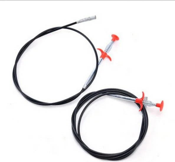 Stainless Steel Sewer Dredging Tool Auger Drainage Sewer Snake Blockage Hair Cleaning Tool