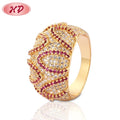 2019 New Style Jewellery Wholesale Fashion Rings Women Wedding Rings 18k Gold Plated Gift for Women