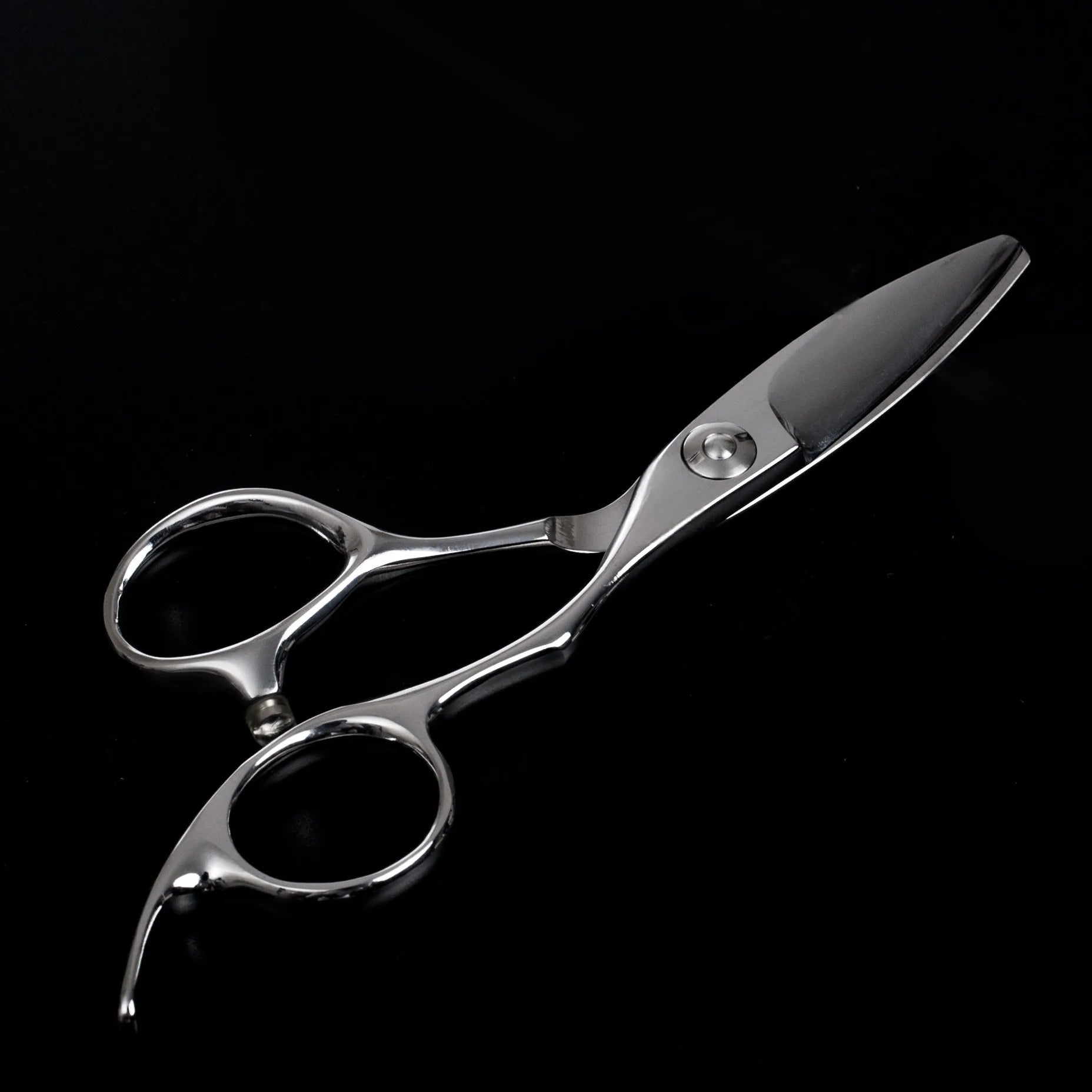 4.5 Inch Mini Japanese 440C Barber Beard Nose Hair Shears Small Scissors Stainless Steel Professional Beauty Salon Use