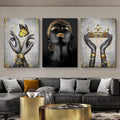 Commerctal Modern Artwork Diamond Set Crystal Porcelain Painting Custom Design Print Butterfly Crown Wall Art Canvas Wall Art MegaBDM