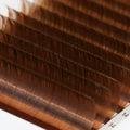 Brown Eyelash Extension Eyelash Extensions Korean PBT Customized Mixed Color  Individual Eyelash Extensions