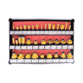 35Pcs 1/4 Inch Tungsten Carbide Wood Router Bit Set for WoodWorking