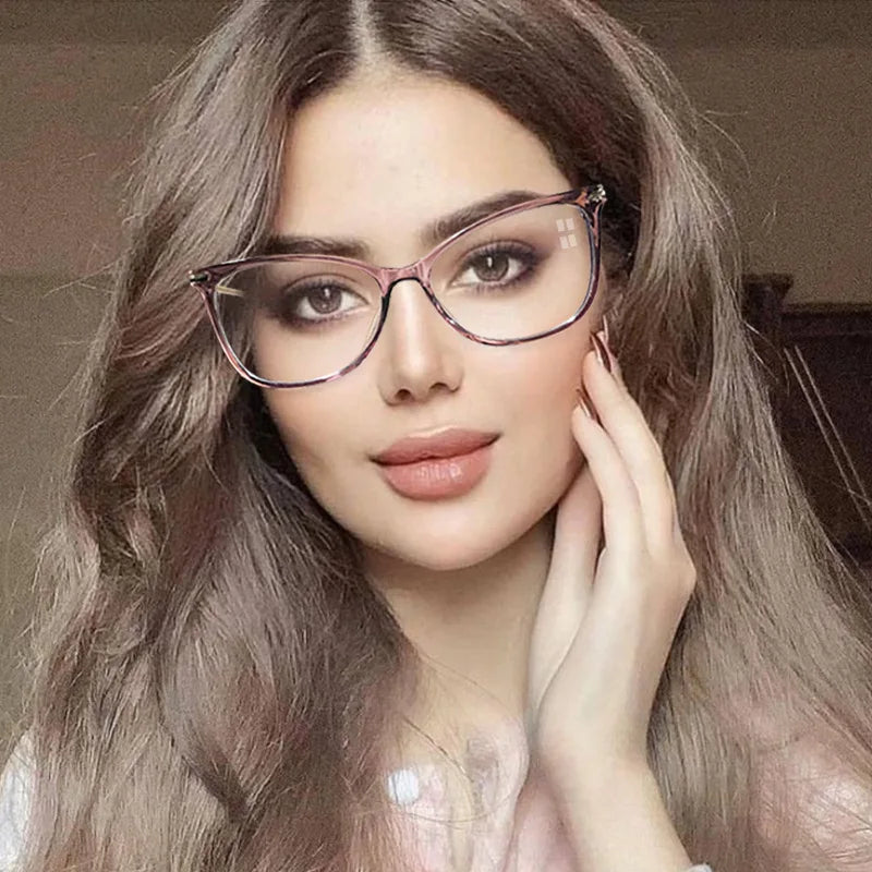 95238 New Arrivals High End Blue Light Blocking Cat Eye Optical Glasses Spectacles Eyeglasses Vintage Eyewear Eyeglass Frames