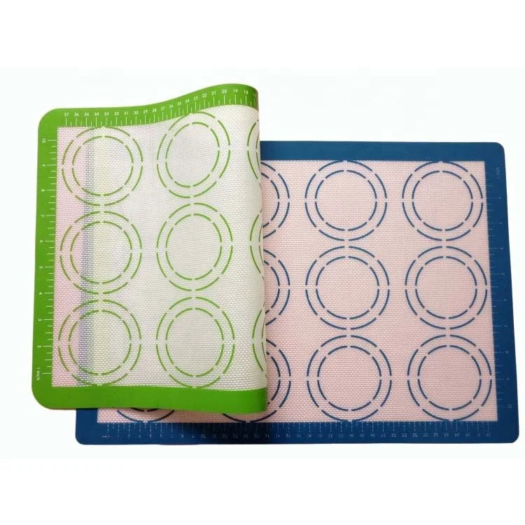 Macaron Pastry Mat Kit Silicone Baking