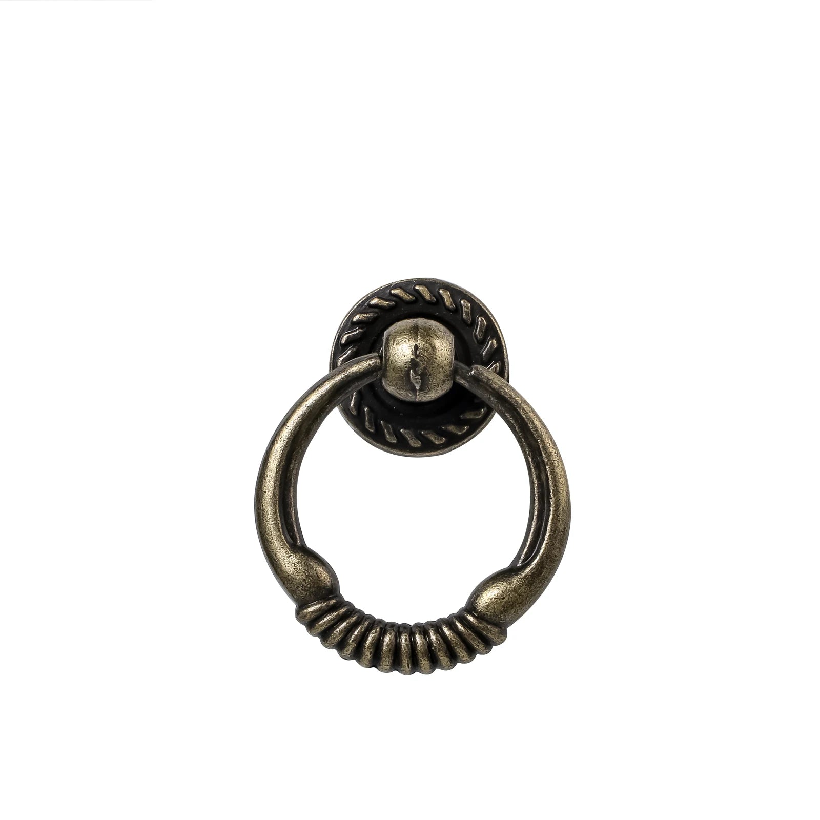 Kitchen Bedroom Cabinets Wardrobe Drawer Pull Rings Vintage Elegant Bronze Handles Fashionable Popular Versatile Handles