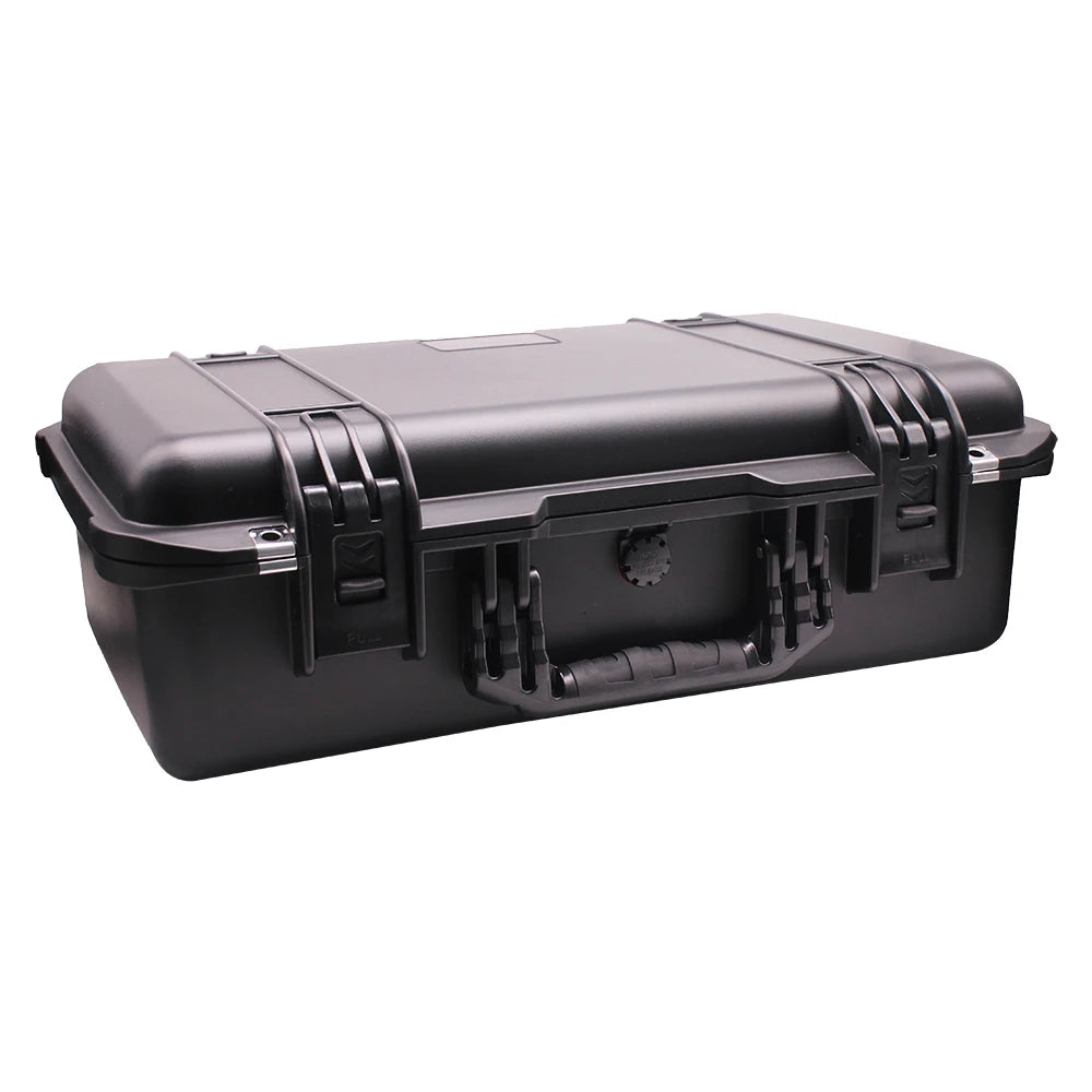 Large IP67 Rated Waterproof Military Style Hard Plastic Case with Custom Pluck Foam for Cameras OEM