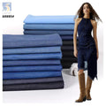 A8880 New 335gsm Washing Color Dyed Denim Fabric Stretch Jeans Pants Cotton Polyester Spandex Denim Fabric