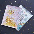 Shaker Cover A2 Clear Acetate with Pre-Scored Fold Lines and Adhesives for Easy Assembly of Full Panel Shaker Cards