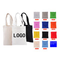 Qetesh Women Shopping Bags Colorful Canvas Shoulder Bags Casual Letter Printed Eco Cotton Shopping Bag