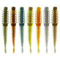2024 New Style 10 Pieces of 7.5cm Floating Light Dancing Insects with Salty and Fishy Anti-thread Needle Tail Soft Bait