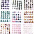 Wholesale Natural Quartz Divination Stone Gemstone Rune Stones Crystal Rune Tumbled Stones for Sale
