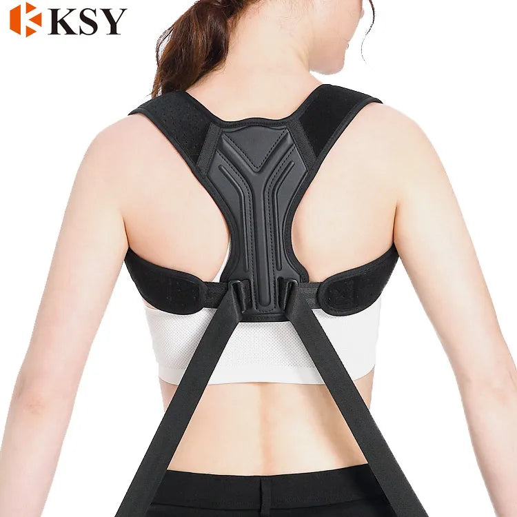 Adjustable Posture Corrector Back Support Belt Spine Back Shoulder Brace Support Belts Adult  Hunchback Belts Support