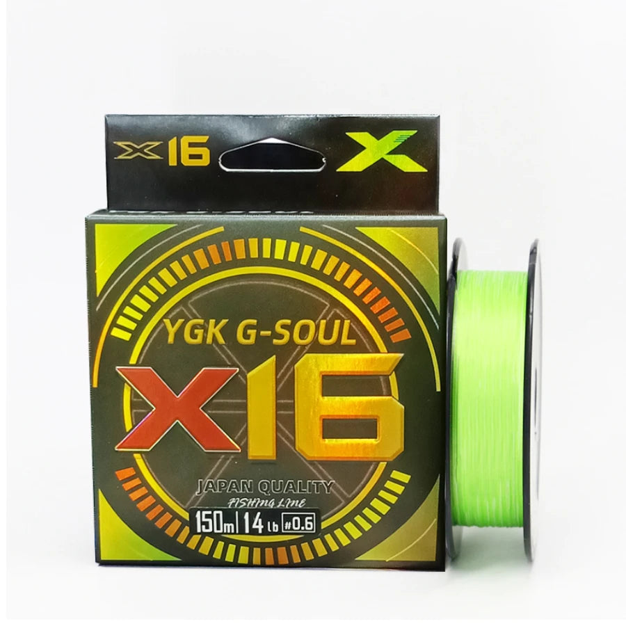 2025 Upgrade YGKx 16X Multilament Braided PE Wire Super Strong 150m Fishing Lines Rope for Stream Lake River Durable Fishing
