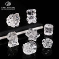 JD GEMS Wholesale Natural Rock Quartz Animal Shape Beads Multi-Choice Crystal Carved Pendant and Earring Beadsfor Jewelry Making