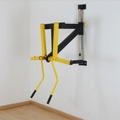 Household Arm and Shoulder Trainer Muscle Fitness Shoulder Lift Machine Wall Mounted Gym Shoulder Trainer With Barbell Piece