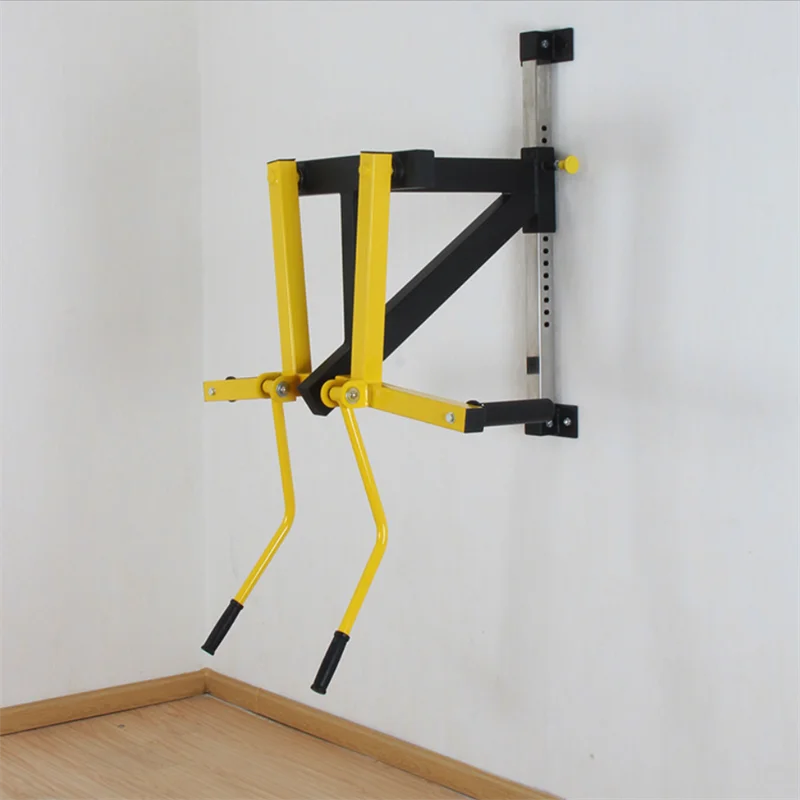 Household Arm and Shoulder Trainer Muscle Fitness Shoulder Lift Machine Wall Mounted Gym Shoulder Trainer With Barbell Piece