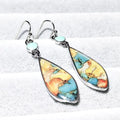 Wholesale Colorful 4cm Gold Plated Hoop Earrings for Women Bohemian Style China Manufacturer Supplier