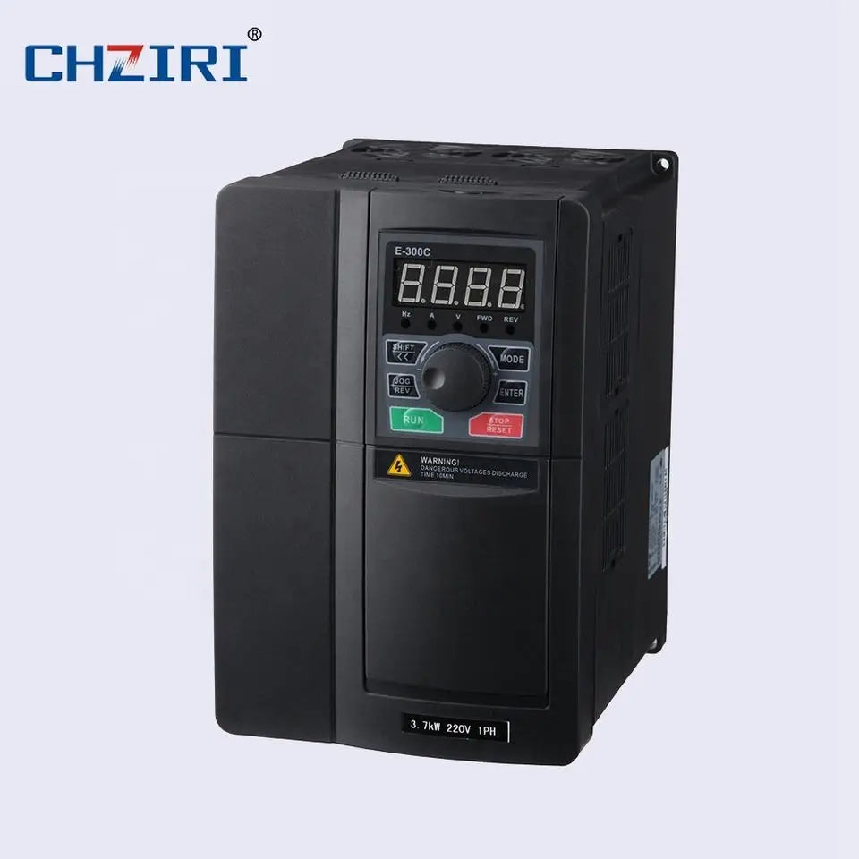 CHZIRI 3 Phase Low Cost Motor Drive 3.7KW 380V VFD Ac Variable Frequency Inverter