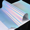 Holographic Sticker Paper A4 Waterproof Self-Adhesive Coated Sticker Paper Inkjet/Laser Printer Photo Paper  Glossy for Printing