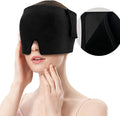 Reusable Hot & Cold Gel Ice Pack Hat Headache Migraine Relief Cold Therapy Soft Comfortable Custom Logo Option Puffy Eyes Relief