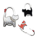 Creative Design Metal Stone Material Table Top Folding Purse Hook Novelty Handbag Accessories Bag Hanger Custom Colors Gold