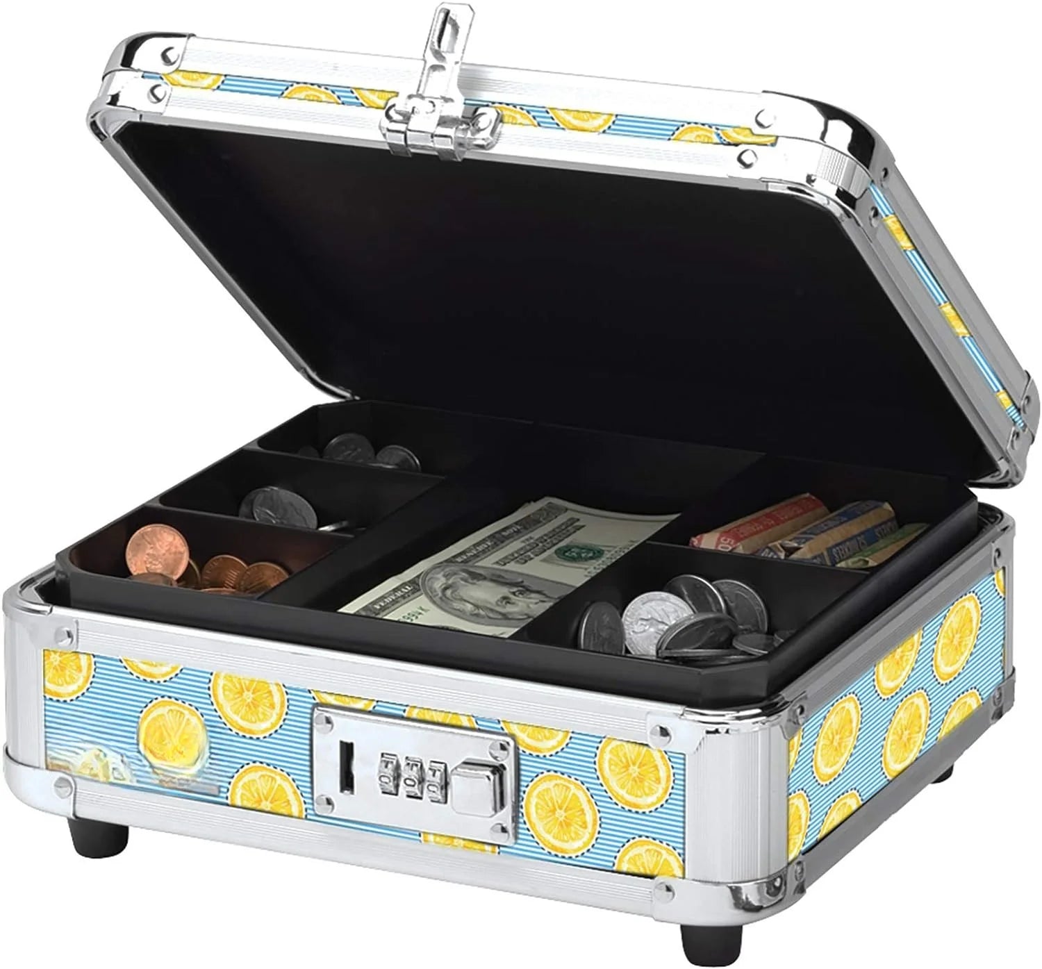 Citrus Harmony ODM/OEM Aluminum Clash Box Durable and Waterproof Metal Safe Container for Valuables