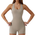 Women's Sports Bodysuit Jumpsuit One Piece Slimming Compression Workout Gym Yoga Romper Wholesale Dance Training Wear Fitness