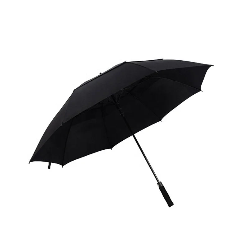 2021 Hot Sale Golf Advertising Umbrella with Cover Straight Minimalist Design 190T Pongee Semi-Automatic Opening