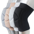 Veidoorn Custom Logo Thick Dance Knee Brace Sponge Anti-Slip Stripe Rodilleras Volleyball Knee Pads Stabilizer Protection