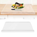 Cutter Fruit Vegetable Clear Acrylic Cut Board Kitchen with Counter Lip Household Plastic Transparent Chopping Boards